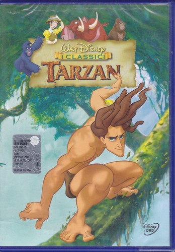 Dvd disney tarzan bollino - disney,