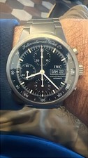 IWC TITANIO GST IW370703 Chronografo Quadrante Nero  Scatola e Dichiaraz. Cr 24