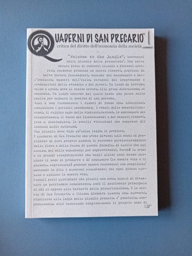 Quaderni san precario - quaderni,