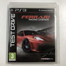 NEUF NEW test drive ferrari legends playstation PS3 blister boîte FR