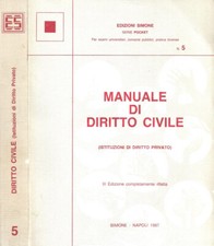 Manuale diritto civile - civile., (