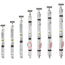 VEVOR Laser Tube en Verre CO2 Gravur Tube Laser 150W/130W/100W/80W/60W/50W/40W