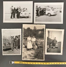 5 Vecchie Foto AUTO d'epoca