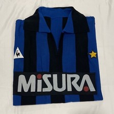 Maglia Inter Misura  N°10 Enzo Scifo Calcio Vintage Acrilico  Lanetta 1987/88