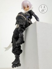 1/12 Scale GK-002 Mechanic Girl Roller Skates Model Fit 6'' Female Figure Body