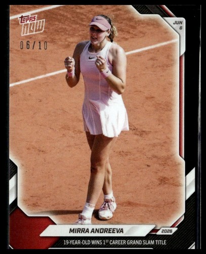 2026 topps now tennis - 2026, 17