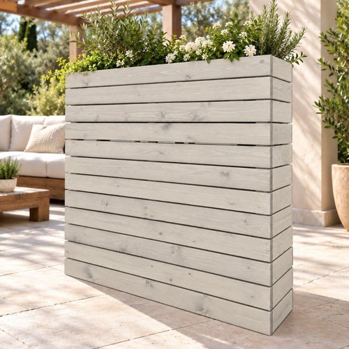 Fioriera legno pino - fioriera,