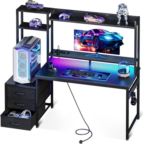 Gaming desk with - desk,