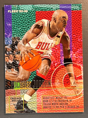 Michael jordan 1995 - michael, fleer