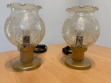 Autentica coppia di lampade da