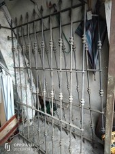 Inferiate.Vendo n 2 inferiate in ferro zincato  fatte a mano misure 115x 180