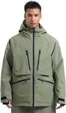 Uomo Donna Giacca Da Sci Baggy