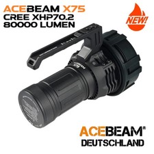 ACEBEAM X75 con 12 pezzi CREE XHP 70.2 LED torcia LED più luminosa 80000 lumen