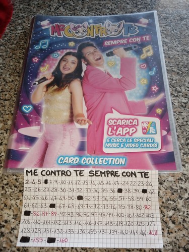 Card collection contro te - collection,