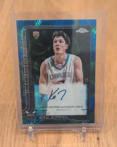 Kon knueppel topps chrome - kon,