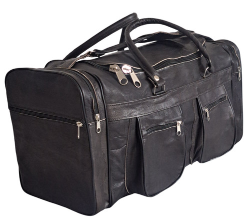 Borsa vera pelle nero - borsa,