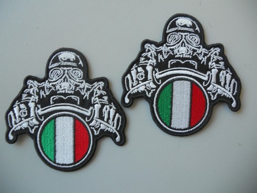 Patch moto teschio - patch,