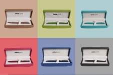 Cofanetto Regalo Penna a Sfera Elegance Luxury Tinta Unita - Punta 1.0  Ink Nero