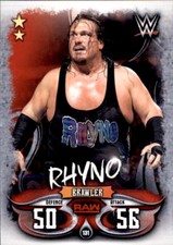 Topps Slam Attax Live - Mappa 131 - Rhyno - Raw