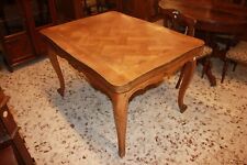 Piccolo Tavolo allungabile stile Provenzale di fine 1800 inizio 1900 in legno di