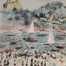Michele cascella litografia - michele,