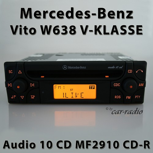 Originale mercedes w638 radio - originale,