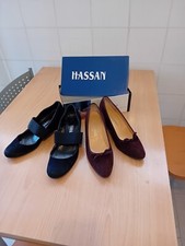 2 paia di scarpe scamosciate 39