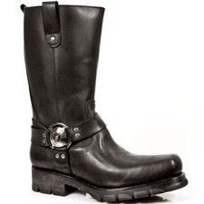 New Rock Stivali Uomo Stile 7610-S1 Nero