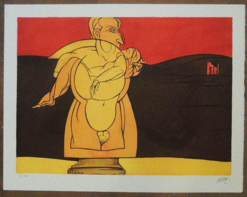 Valerio adami litografia - ,