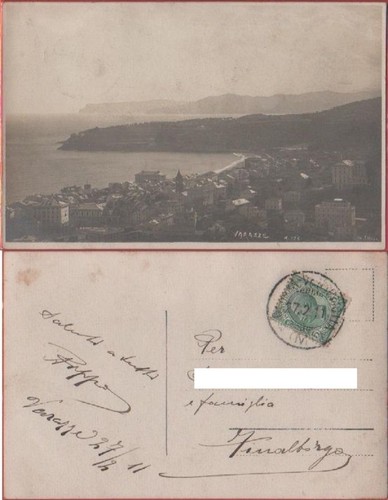 Cartolina varazze - -,