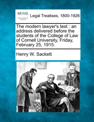 Sackett modern lawyer - sackett, test