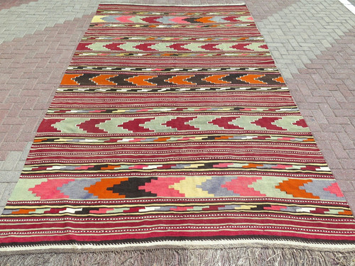 Tappeto vintage turco fatto - , a