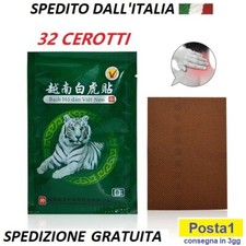 Cerotti antidolorifici per dolori articolari e muscolari BALSAMO DI TIGRE. 32 PZ