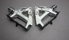 Pedale Shimano Dura Ace PD 7400 / nero / 1985 / piattaforma pista strada e pista