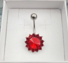 Piercing Ombelico Con Strass