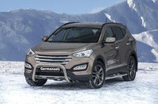 Barra protezione anteriore adatta per Hyundai Santa Fe anno 2012-2018