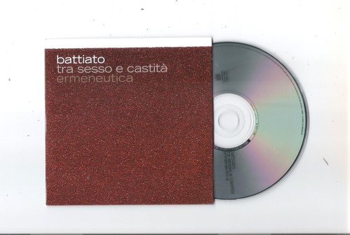 Battiato cds promo tra sesso - promo=tra,