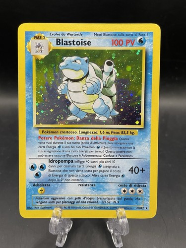 Pokémon blastoise 102 - pokémon, 2/102
