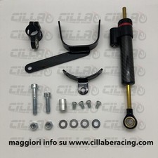 Kit ammortizzatore di sterzo per vespa - ammortizzatore, staffe e viteria