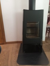 stufa a legna usata colore