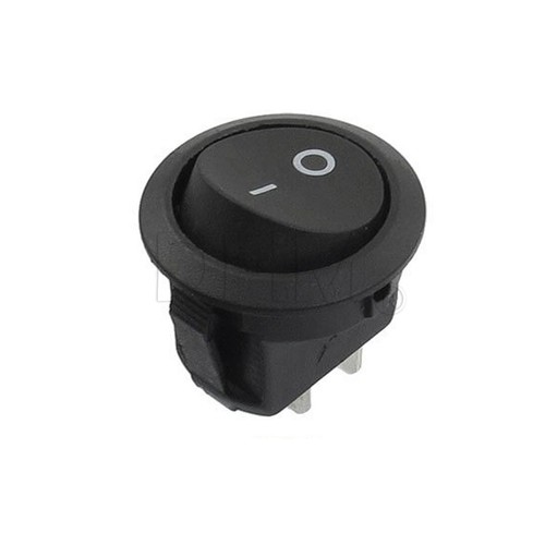 Interruttore pulsante nero - interruttore,