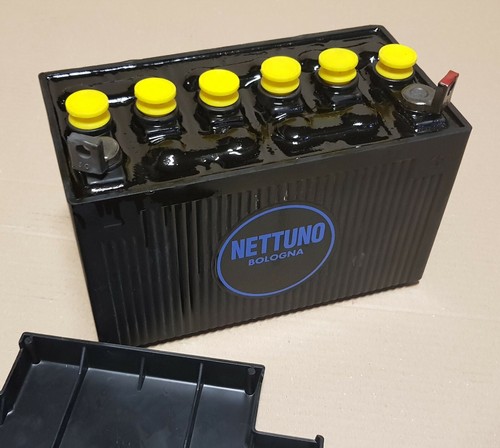 Batteria moto epoca ebanite - batteria,