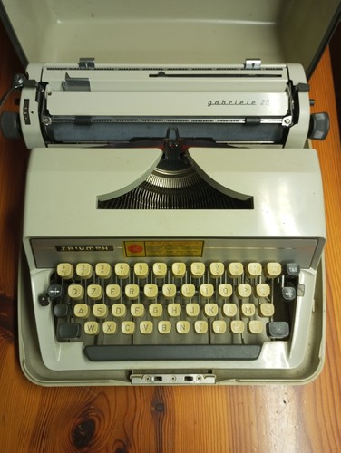 Macchina scrivere meccanica - macchina,