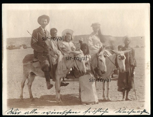 Egitto 1910 circa - -, famiglia