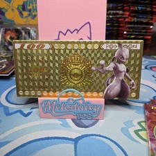 Mewtwo 100 Tarocchi Oro