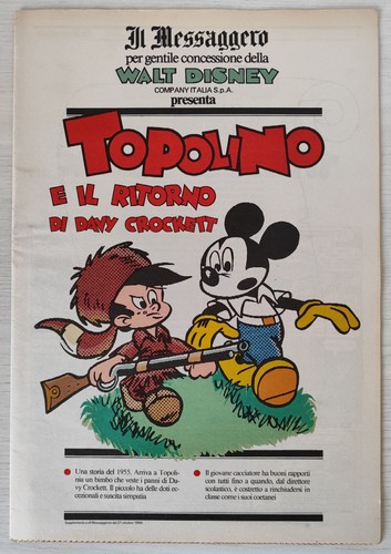 Walt disney messaggero - disney,