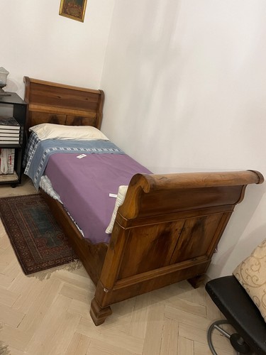 Letto singolo antico stile - singolo,