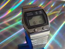 Seiko 0634-5009 LCD Japan 1976 SEIKO QUARTZ LC Cronografo 0634-5009 Vintage
