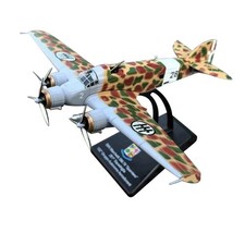 Modellino militare pressofuso 1:144 WW2 bombardiere italiano Savoia-Marchetti SM.79 Sparviero