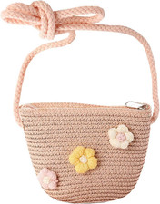 Mini Borsa in Tessuto Rosa